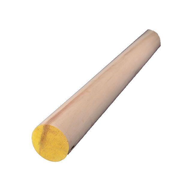 Alexandria Moulding Round Ramin Hardwood Dowel 2 in. D X 48 in. L 2 pk Yellow, 2PK 02502-R0048C1